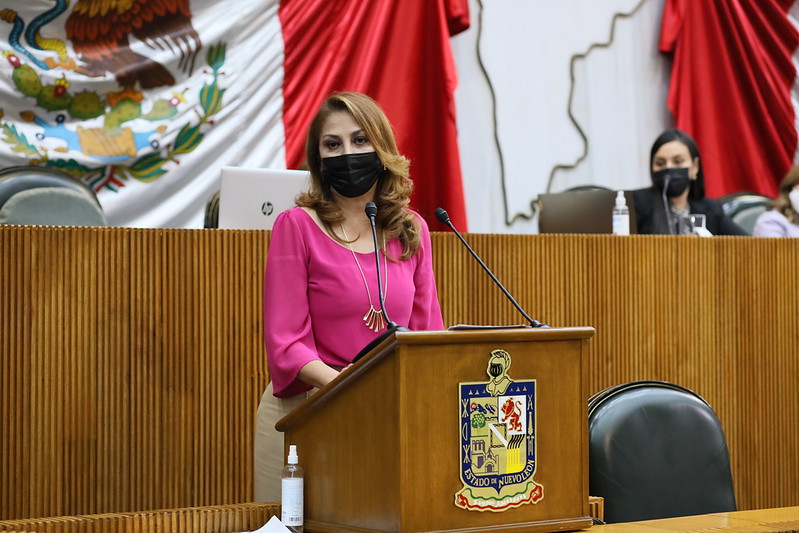 La presidenta de la Comisión de Salud de Nuevo León, Gabriela Govea. Foto. Especial