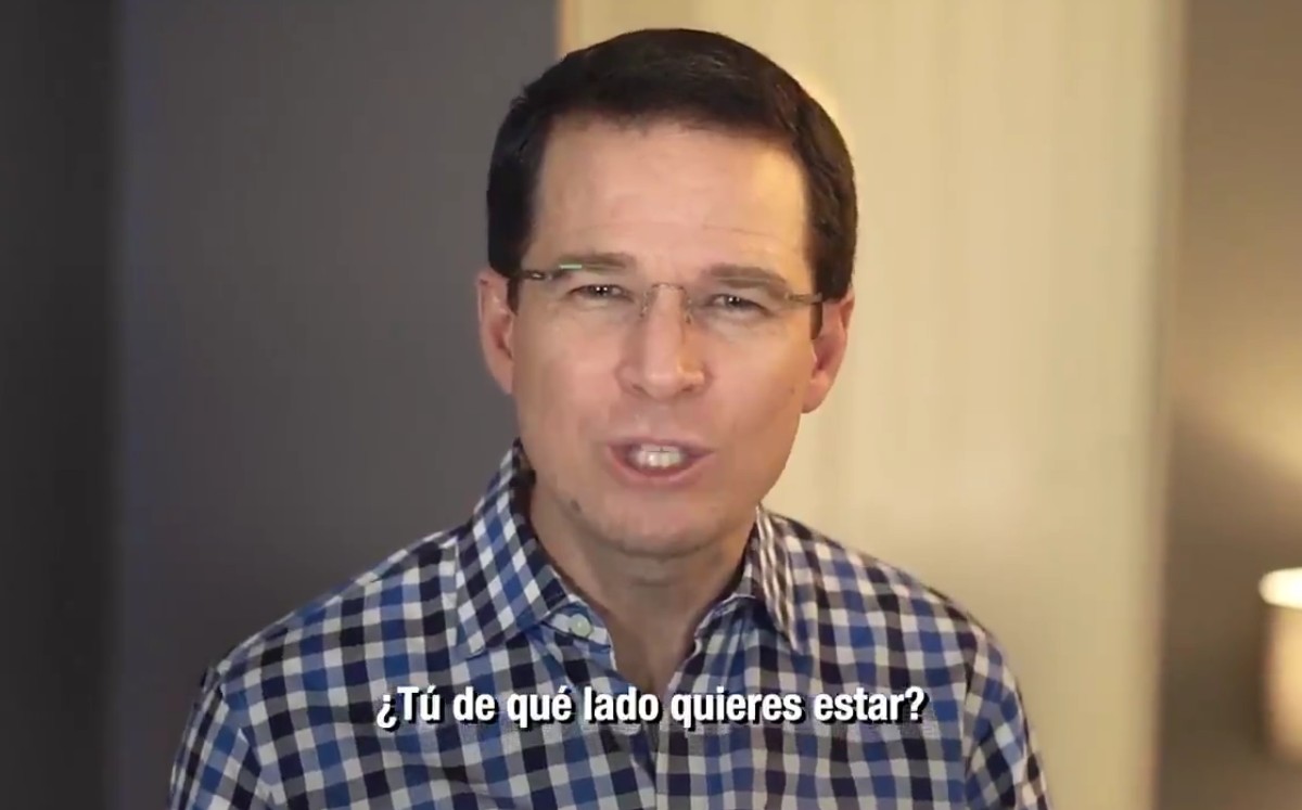 Ricardo Anaya pidió a los legisladores no dejarse intimidar | Captura