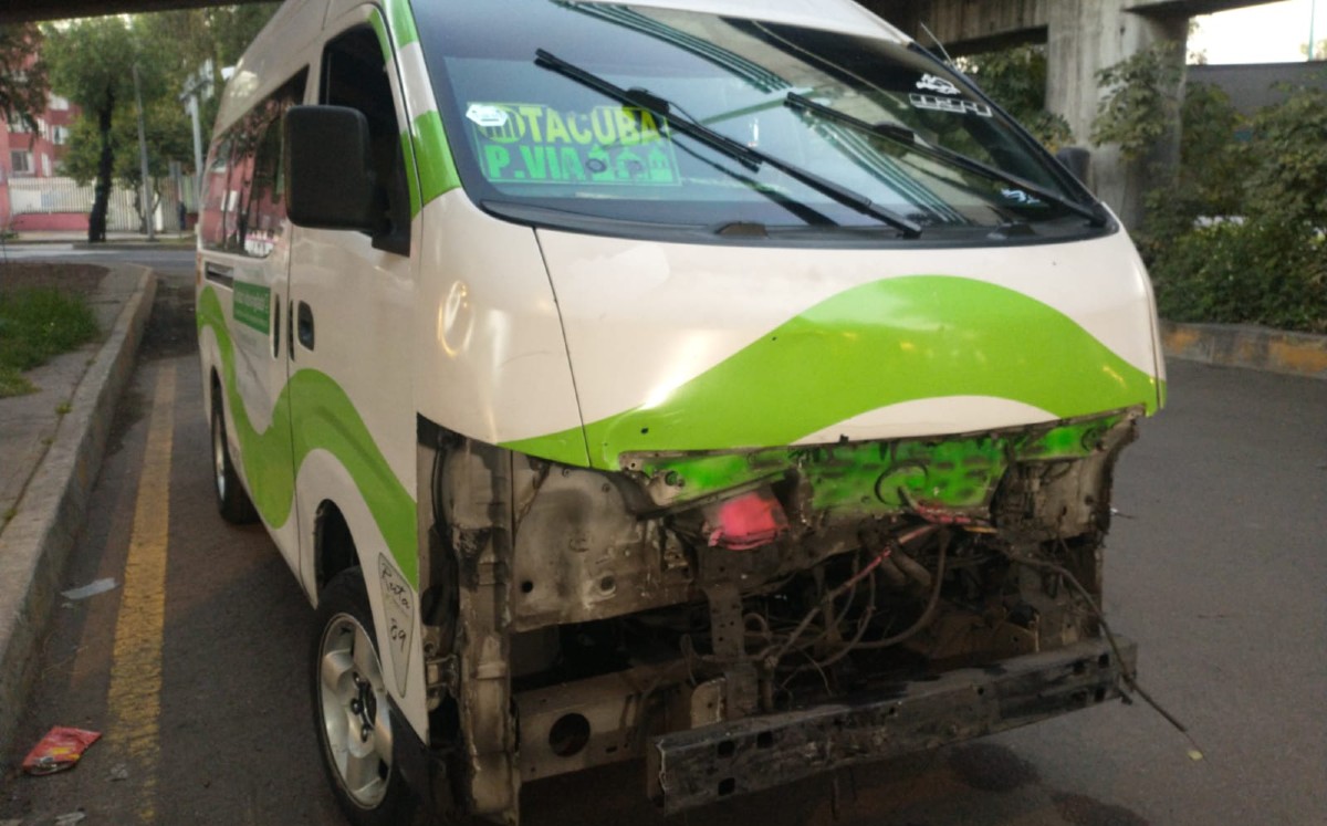 La unidad de transporte pública se vio fuertemente afectada