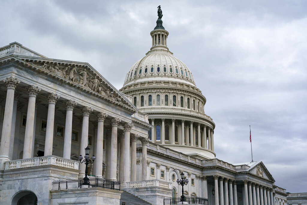 El Capitolio, sede del Congreso de Estados Unidos. (AP)
