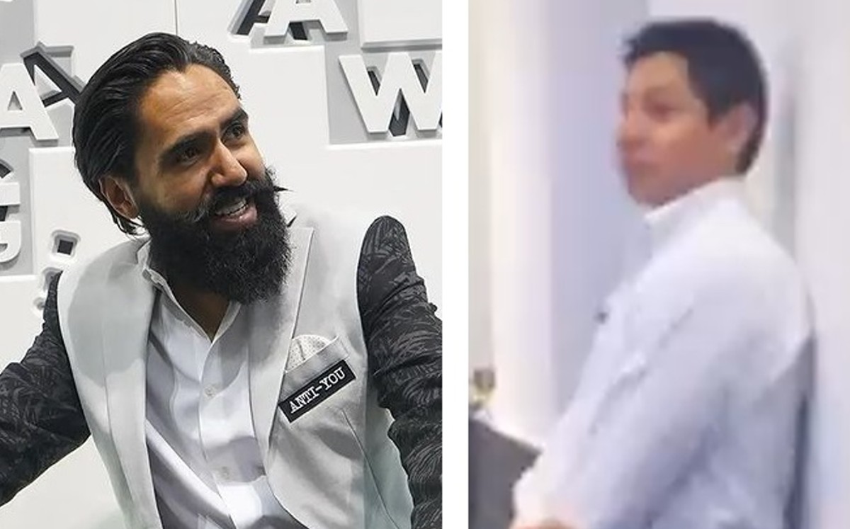 El empresario exhibió a un mesero durante una de sus charlas. (Instagram/captura)