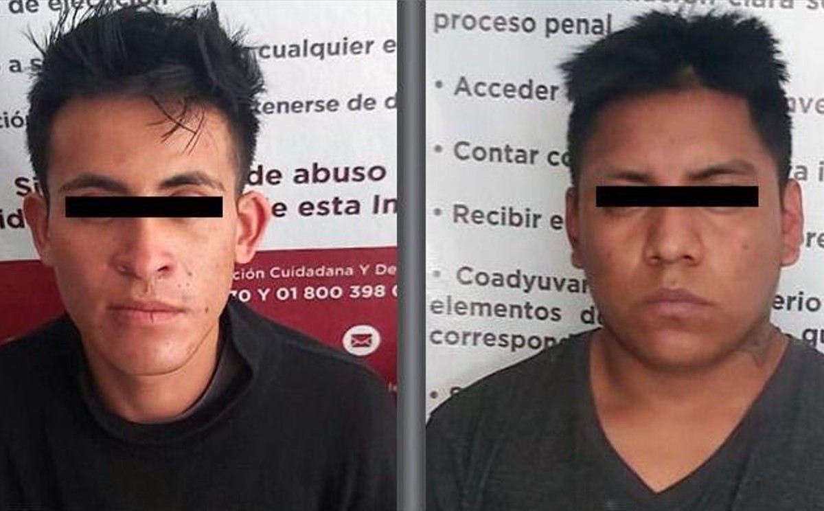 Fueron capturados en flagrancia.