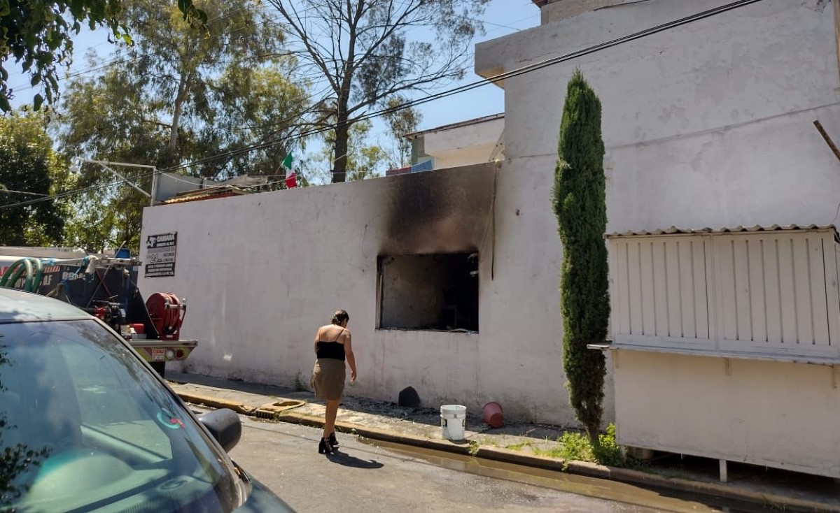 El incendio ocurrió en una cocina económica de la alcaldía GAM. | Enrique Luna