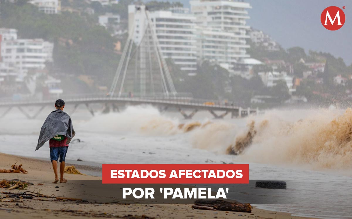 Habrá lluvias fuertes en Baja California Sur y Sinaloa por el huracán 'Pamela'. (Cuartoscuro)