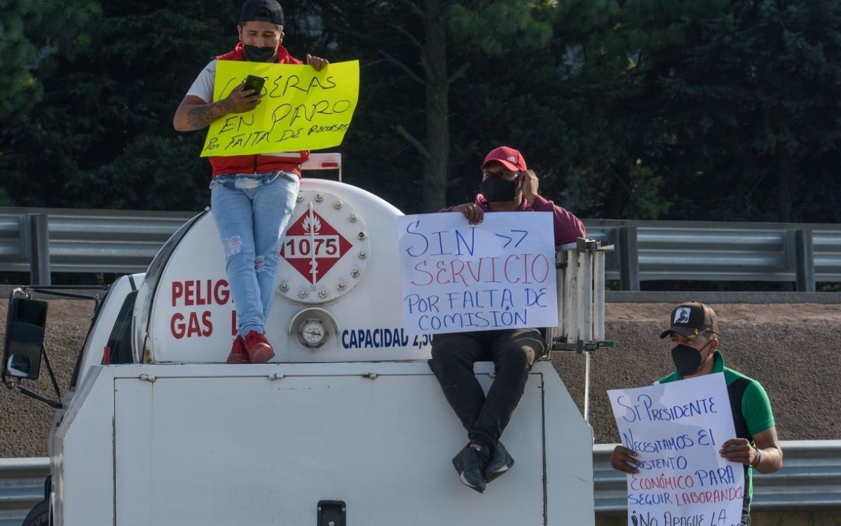 El vocero del gremio gasero descarta más movilizaciones en CdMx. | Cuartoscuro