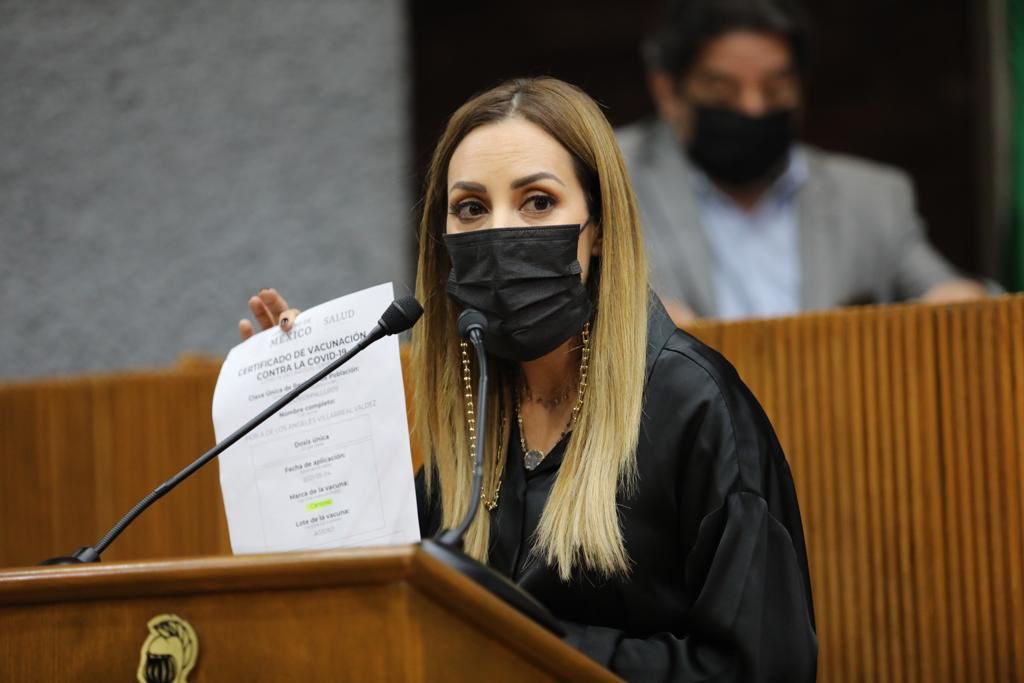 La diputada del PRI, Perla Villarreal. Foto: Especial.