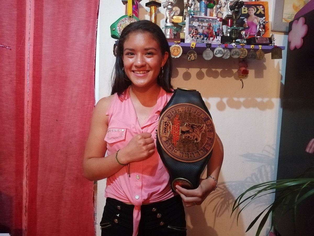Estrella Bermúdez, boxeadora (Fernanda Mendoza)