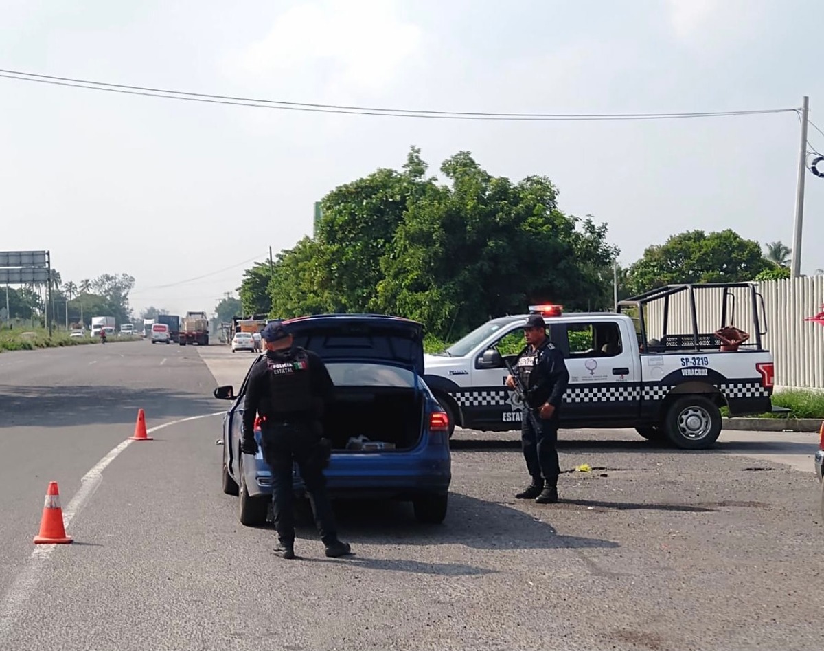 Fuerzas federales y municipales de Veracruz. | Isabel Zamudio