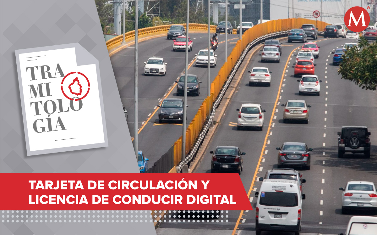 El gobierno de CdMx digitalizó la licencia de conducir y la tarjeta de circulación. | MILENIO