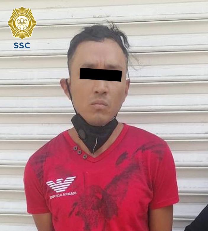 El presunto agresor fue detenido después de señas ofrecidas por testigos del crimen. (Especial)