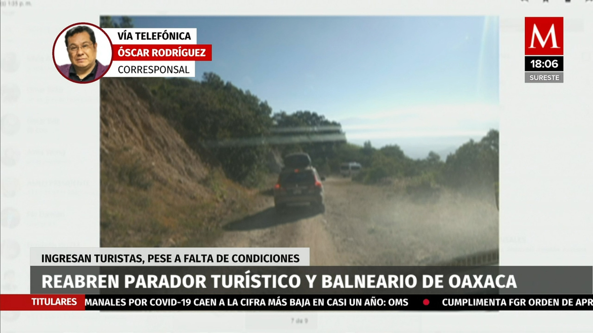 Reabren parador turístico y balneario de Oaxaca