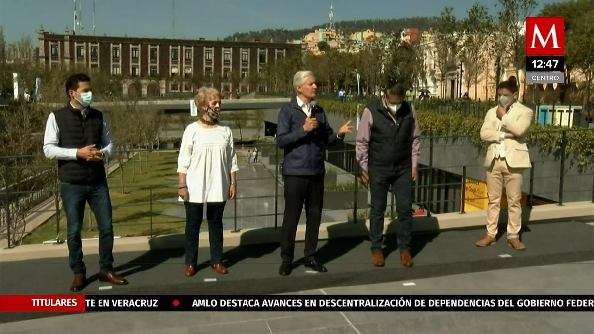 Alfredo del Mazo inaugura nuevo parque de la ciencia fundadores