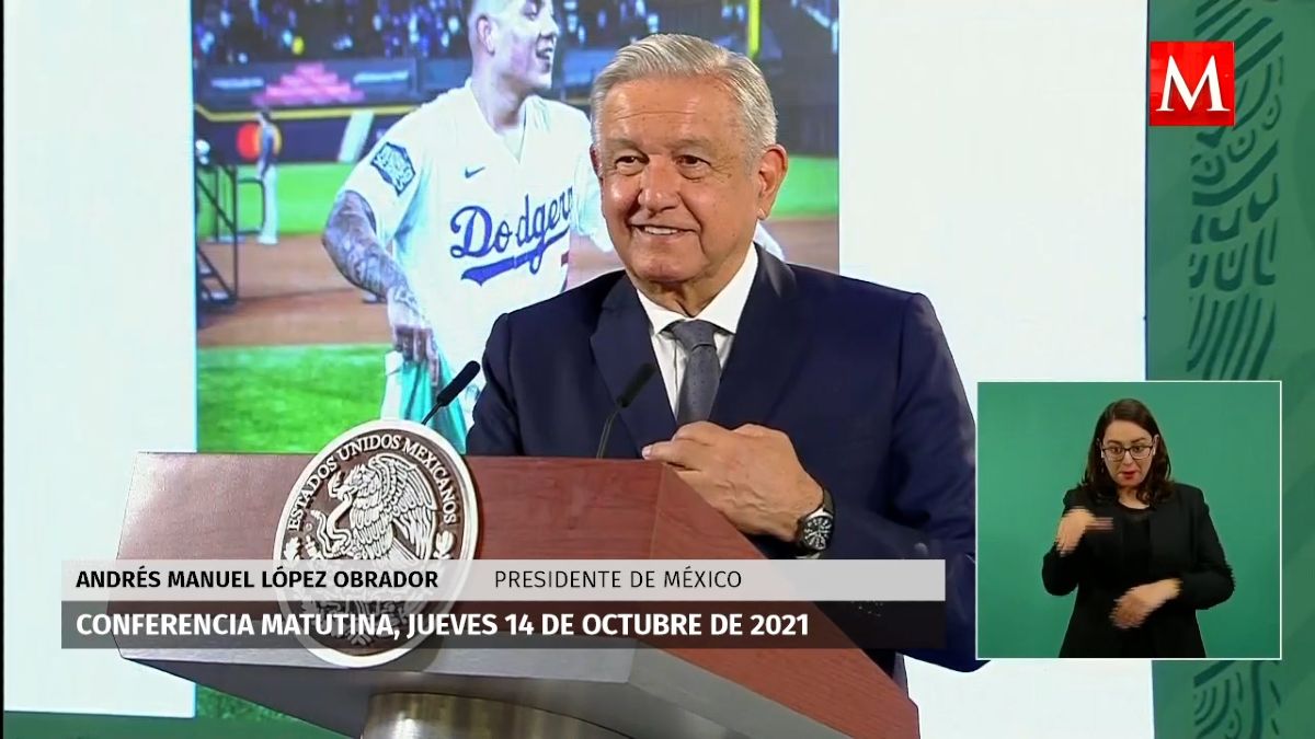 AMLO desea éxito a Julio Urías en próximo partido con los Dodgers
