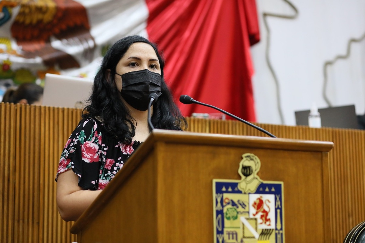 La coordinadora de Morena, Jessica Martínez. Foto: Especial