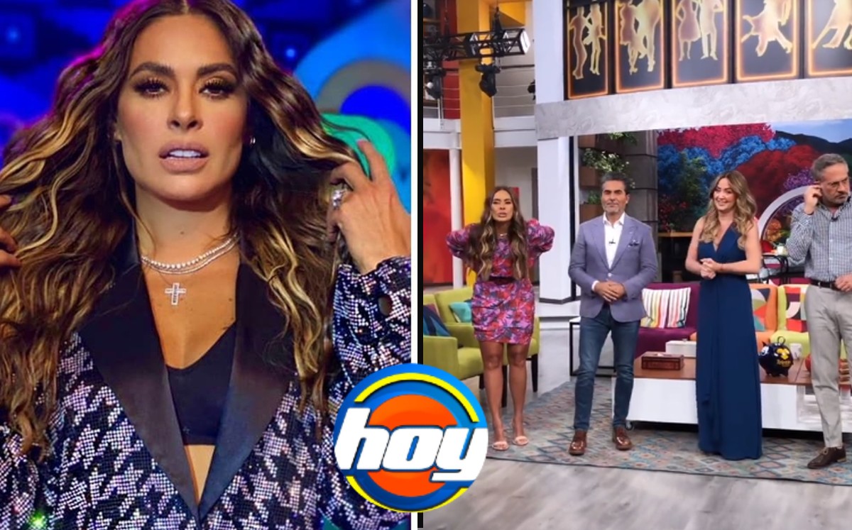 Galilea Montijo reapareció en el programa Hoy de Televisa; dio a conocer por qué se ausento. (Especial)