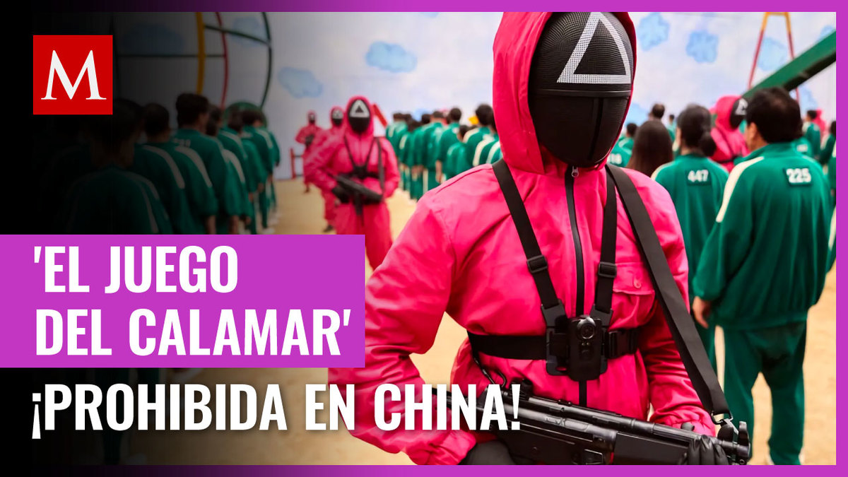 El juego del calamar' causa furor en China ¡Y eso que no estar disponible!