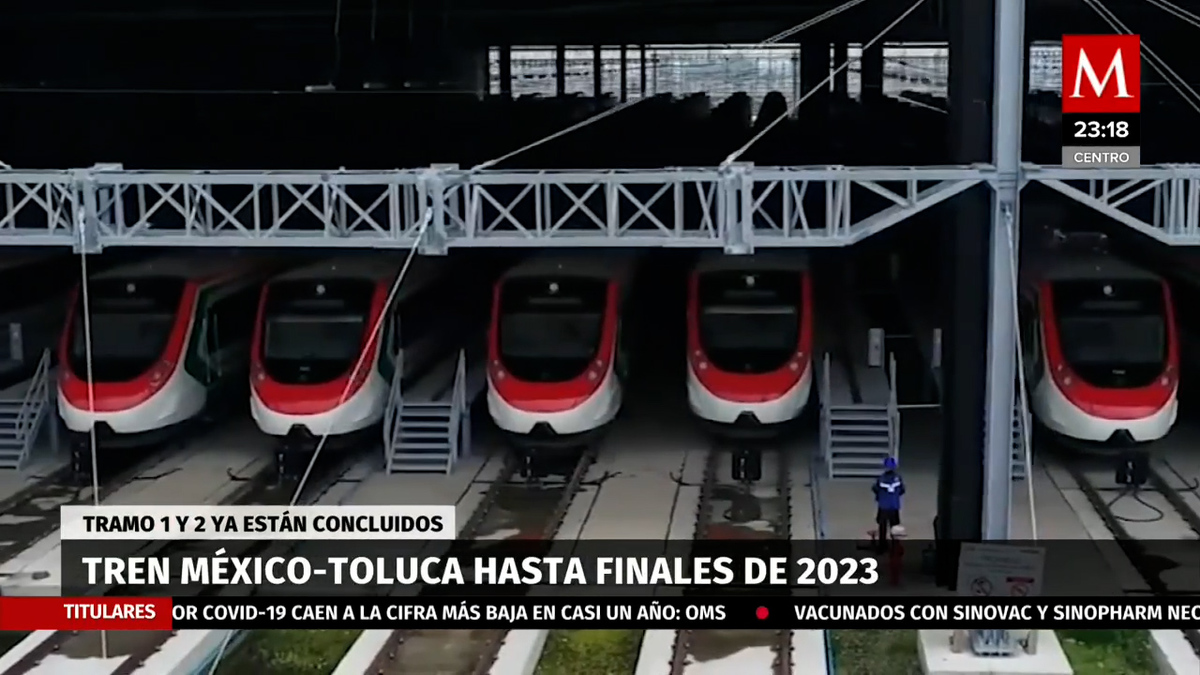 Tren México-Toluca. Cómo va la construcción al 11 octubre 2021
