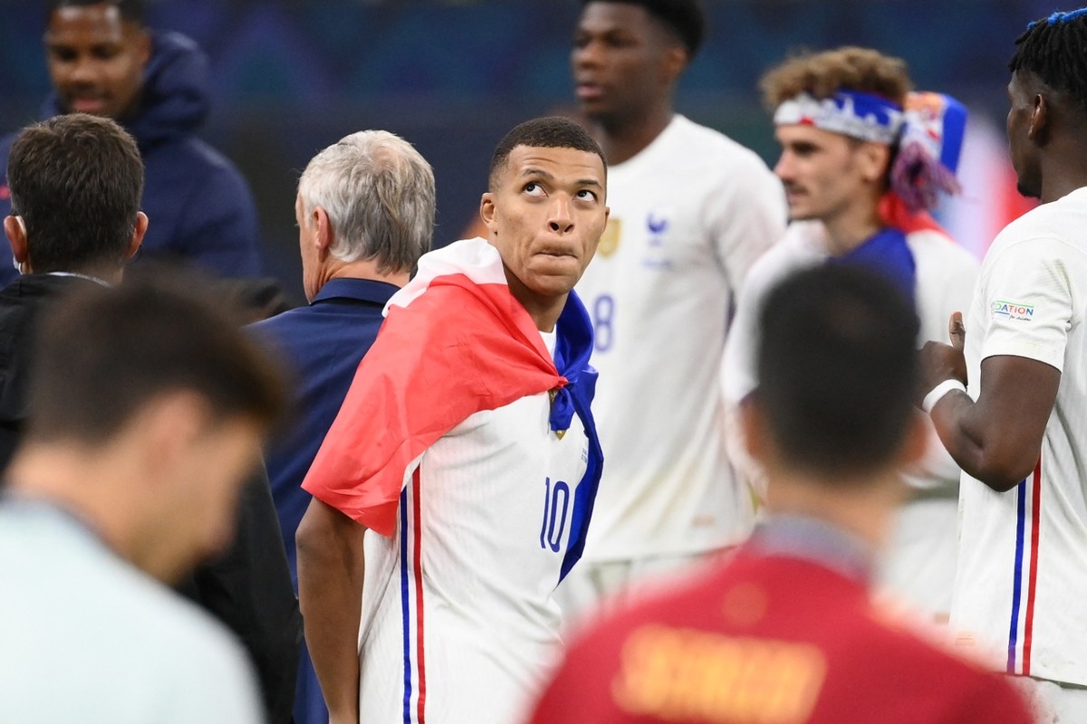 Kylian Mbappé  celebrando (AFP)