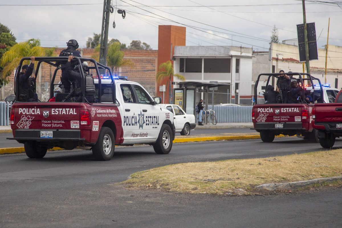 Seguridad en Puebla. (Andrés Lobato)