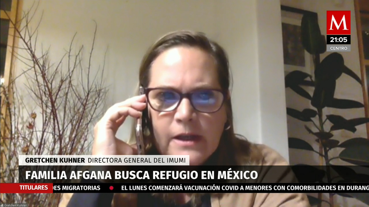¿Avances de la familia afgana solicitando refugio en México?