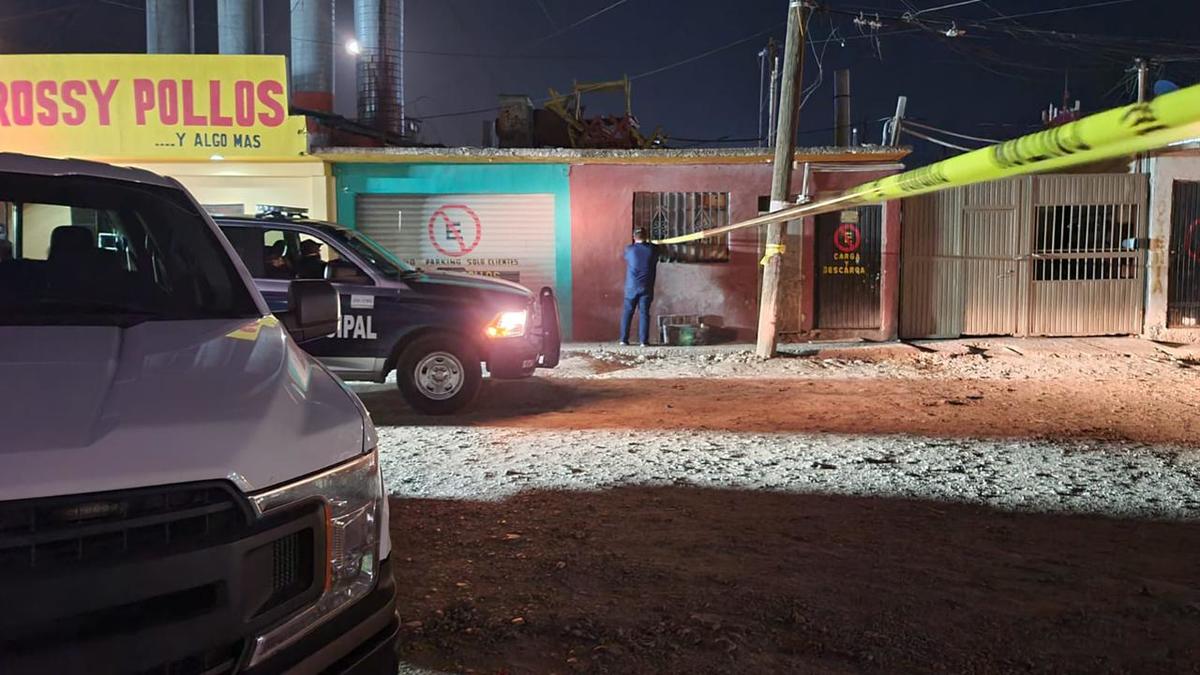 Elementos de seguridad acordonaron el área. (Said Betanzos)