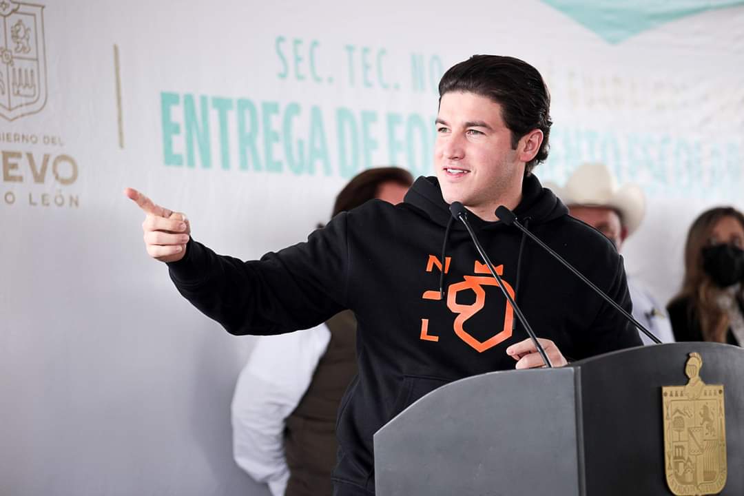 El gobernador de Nuevo León, Samuel García Sepúlveda. Foto: Especial