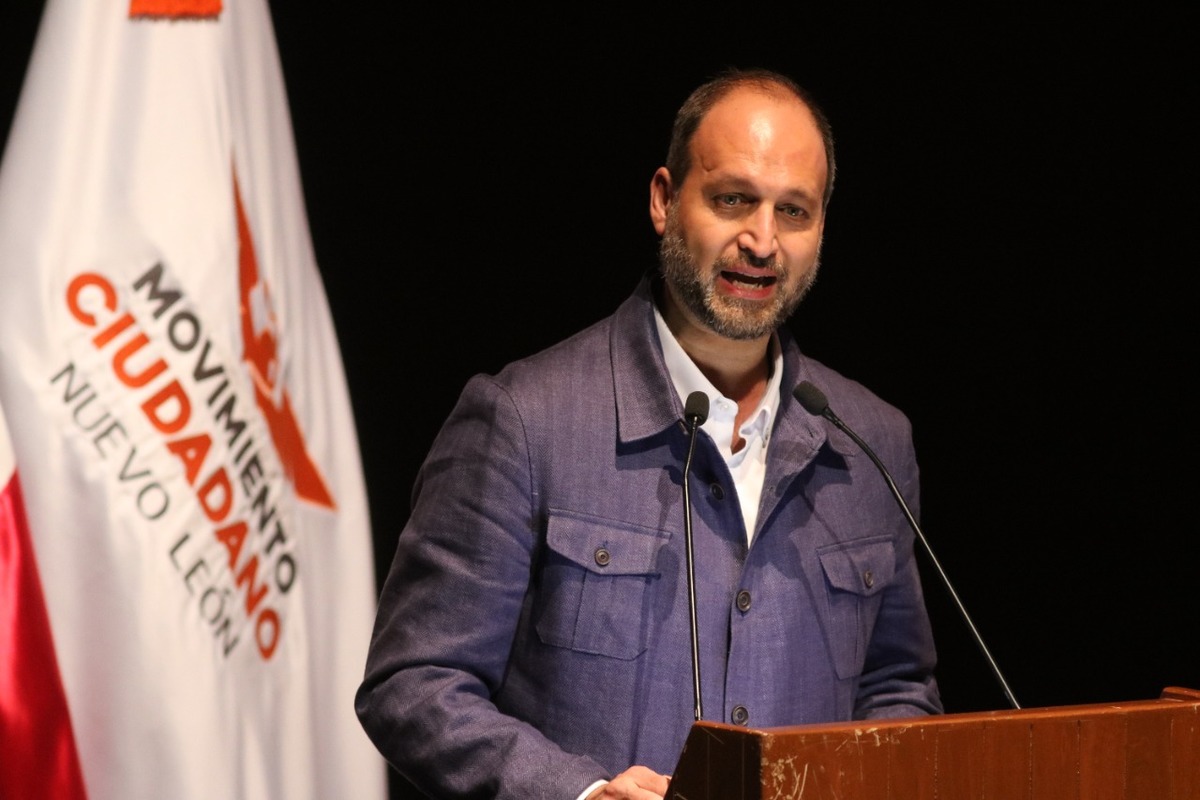Horacio Tijerina es nuevo líder de Movimiento Ciudadano en Nuevo León. Foto: Leonel Rocha.