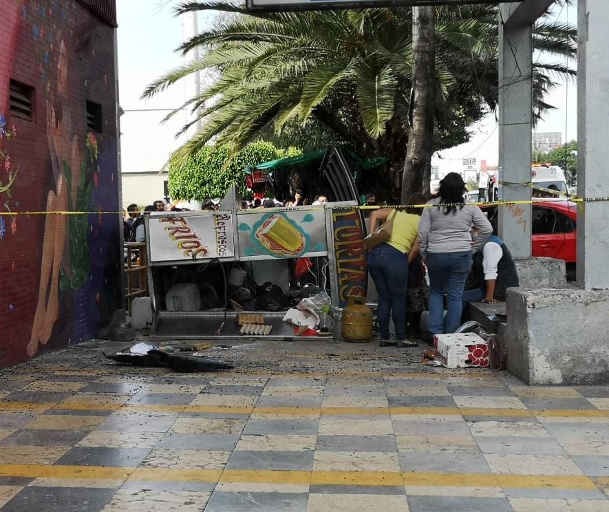 La zona se encuentra acordonada y resguardada