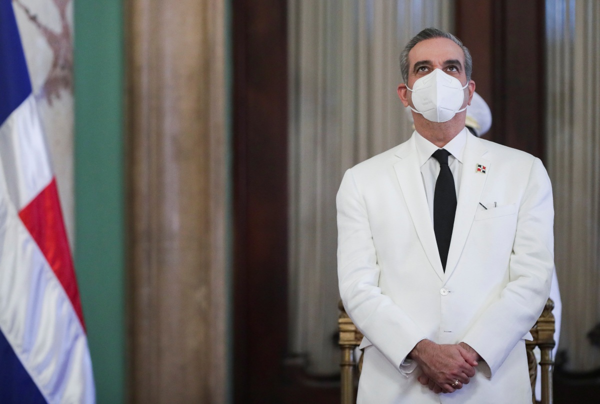 Luis Abinader, presidente de República Dominicana,  (AFP)
