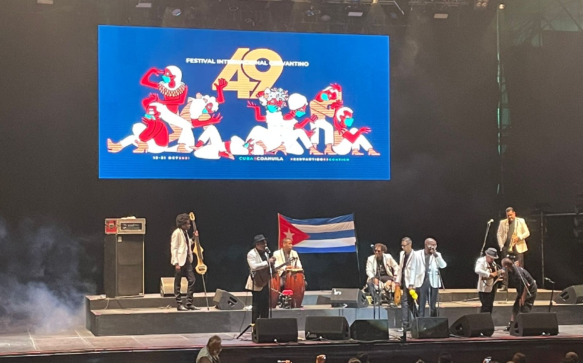 Septeto Santiaguero en el Festival Internacional Cervantino (Especial).