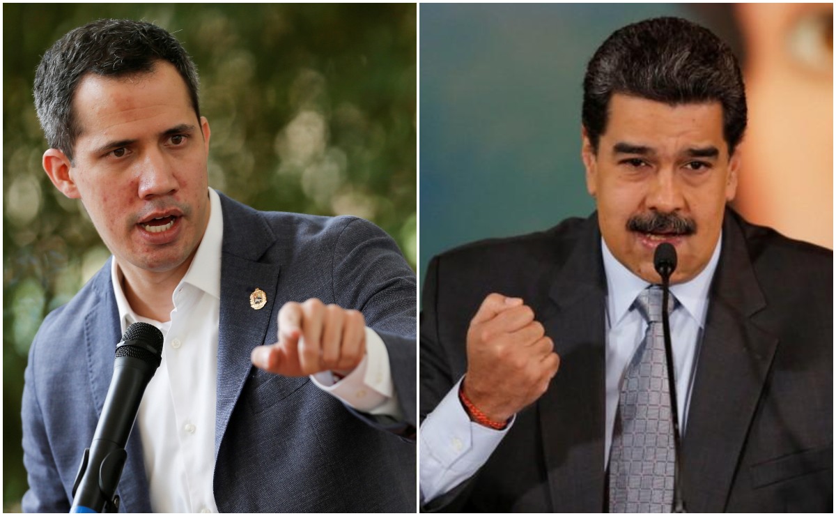 Juan Guaidó y Nicolás Maduro. | Reuters