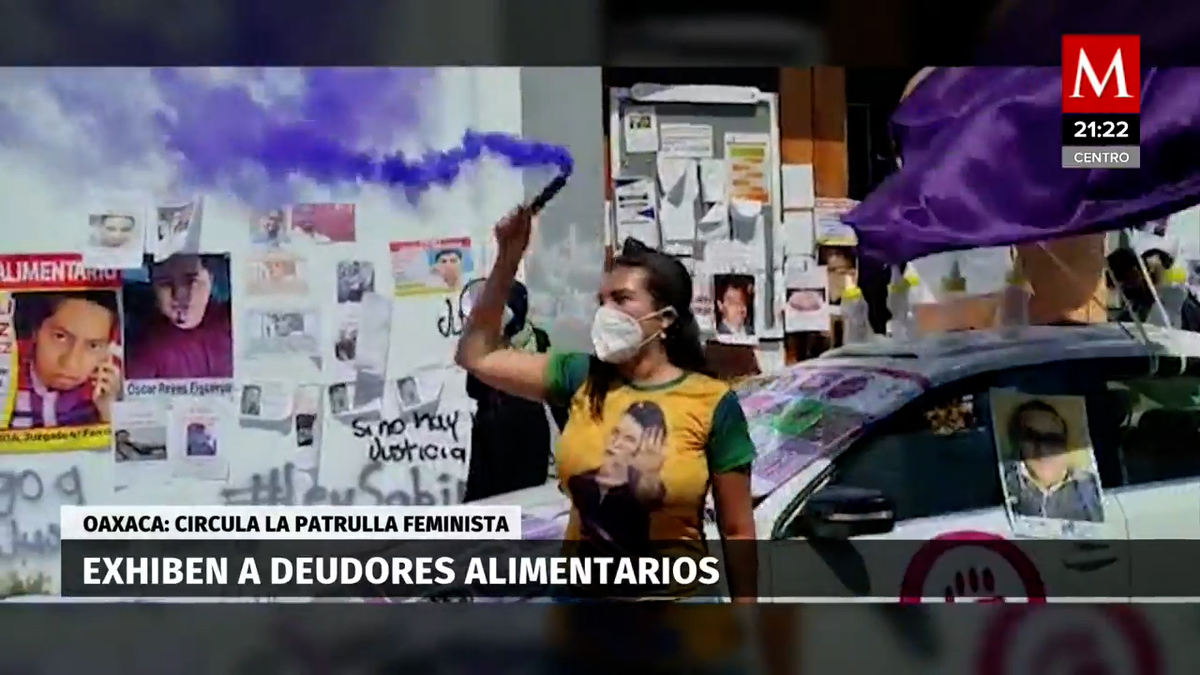 Oaxaca. Mujeres protestan contra deudores alimentarios