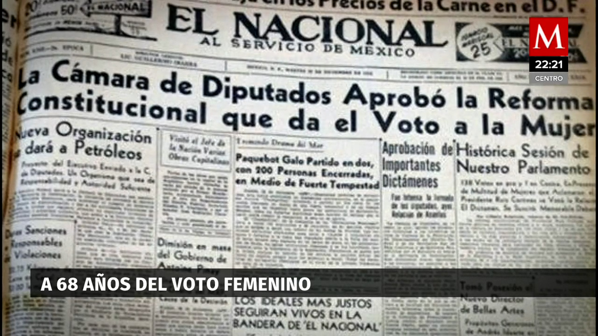 Paridad de género y siete gobernadoras, a 68 años del voto femenino
