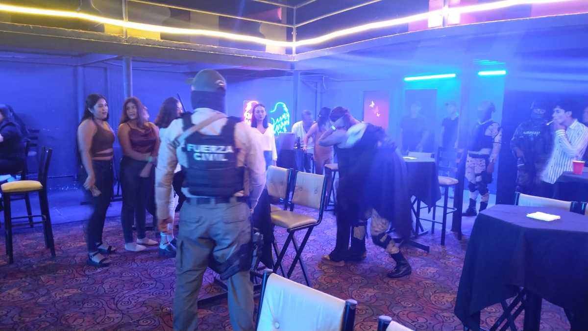 Realizan operativos en antros y bares de Pánuco