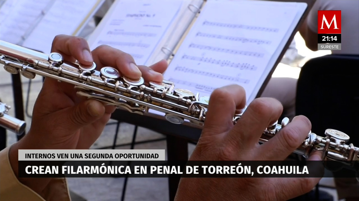 Torreón. Forman filarmónica en penal; internos buscan nueva vida