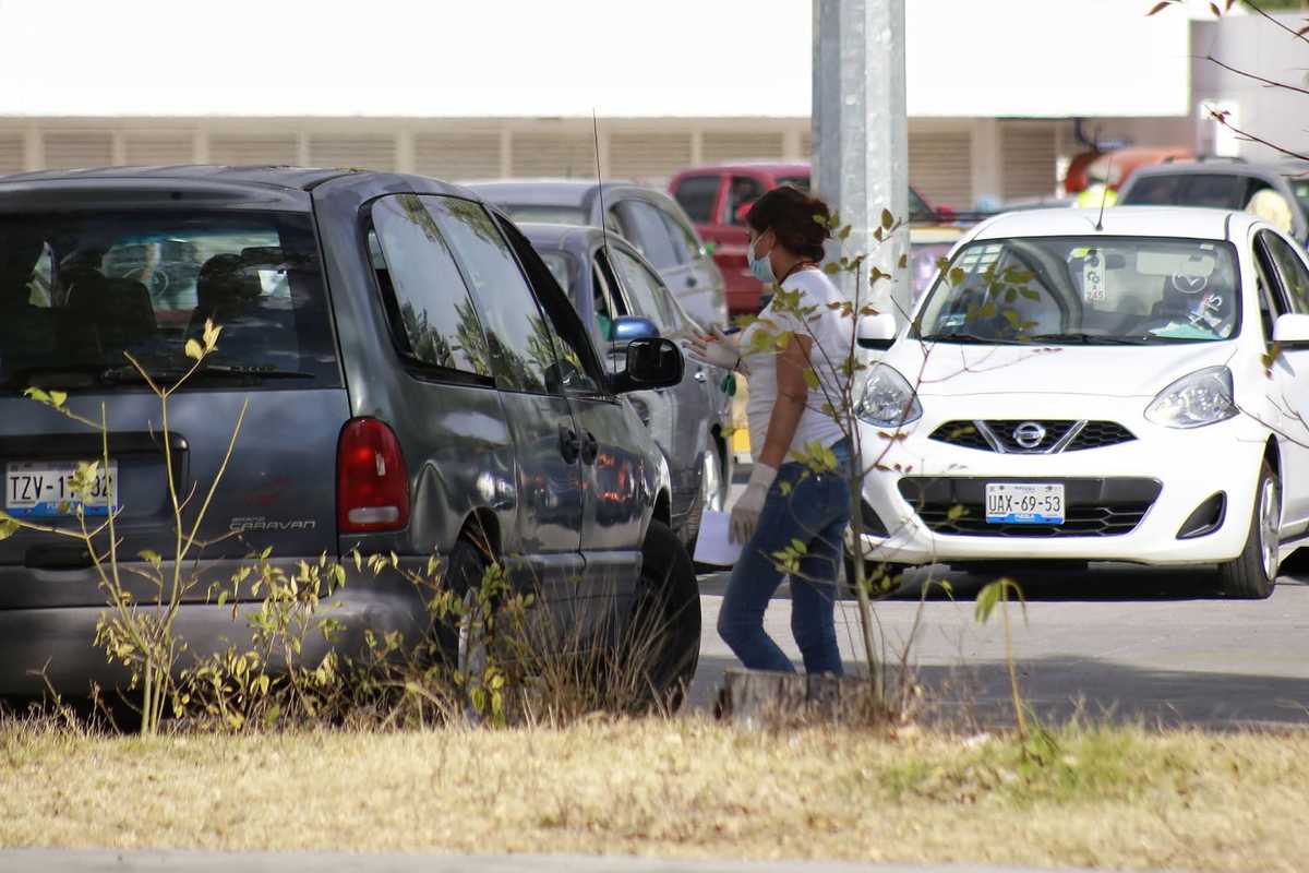Vista de un estacionamiento vehicular en Puebla | Andrés Lobato