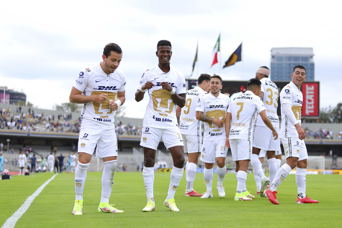 Washington Corozo le dio el triunfo a Pumas sobre el San Luis (Imago7)
