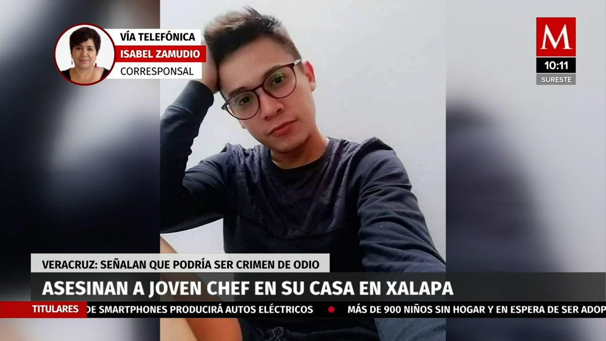Asesinana a joven chef en su casa en Xalapa