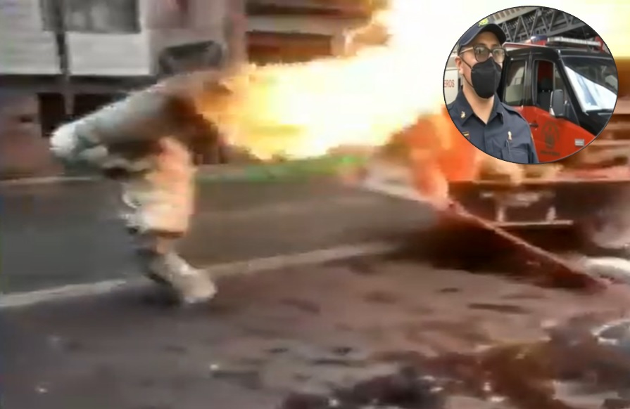 El incendio ocurrió en un establecimiento  el 16 de octubre.