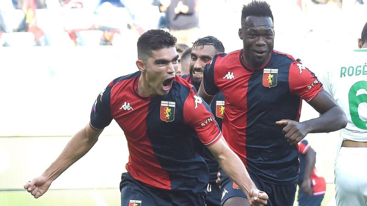 Con gol del empate, Johan Vásquez debuta con el Genoa