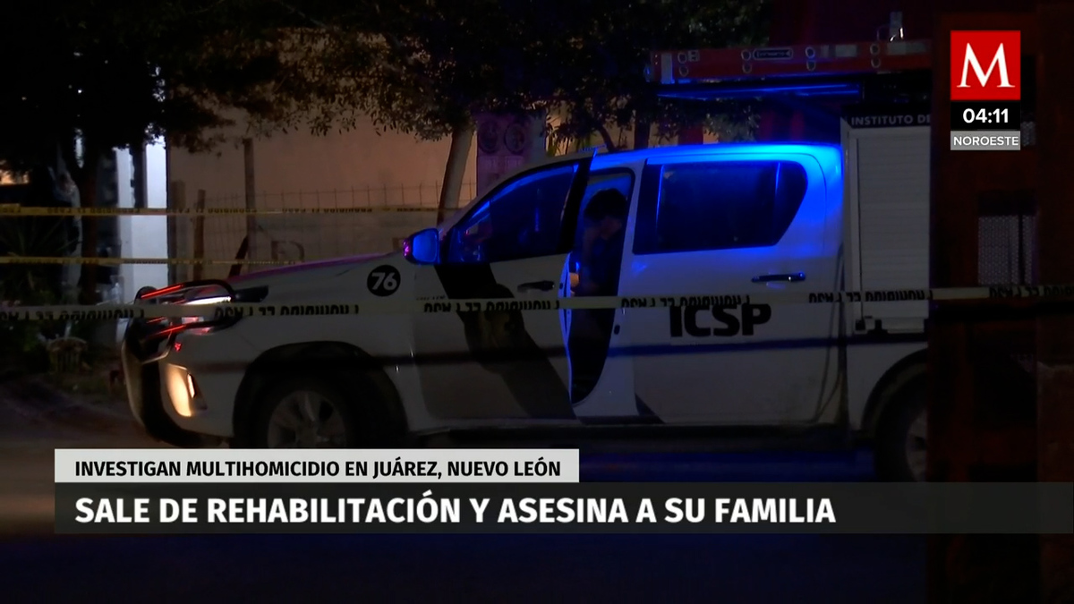 Hombre asesina a toda su familia en Juárez, Nuevo León