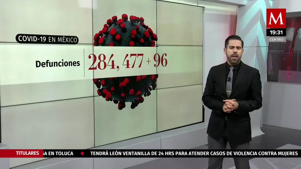 México suma 93 defunciones por coronavirus en 24 horas