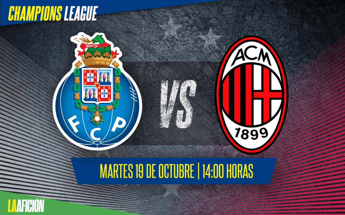 Porto vs Milan, agenda