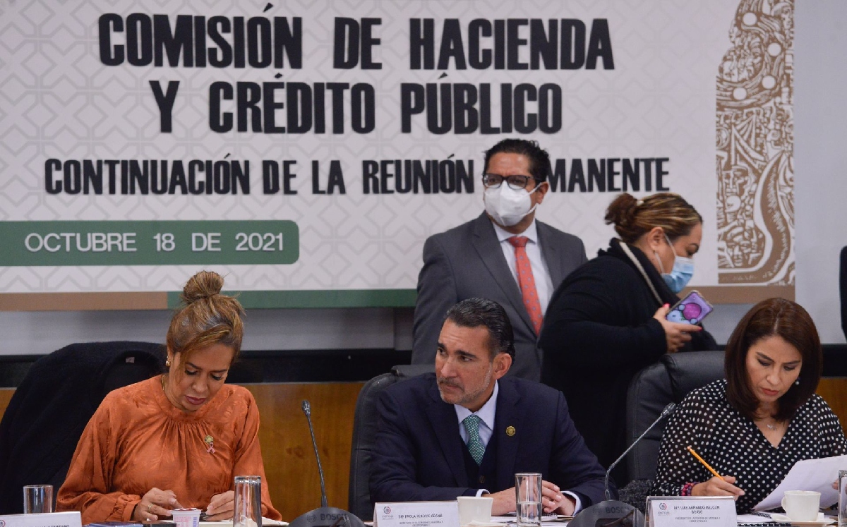 Reunión permanente de la comisión de Hacienda y Crédito Público de la Cámara de Diputados. (Cuartoscuro)