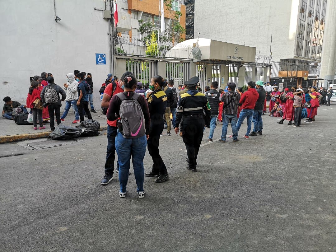 La comunidad triqui liberó la avenida | Jorge Becerril
