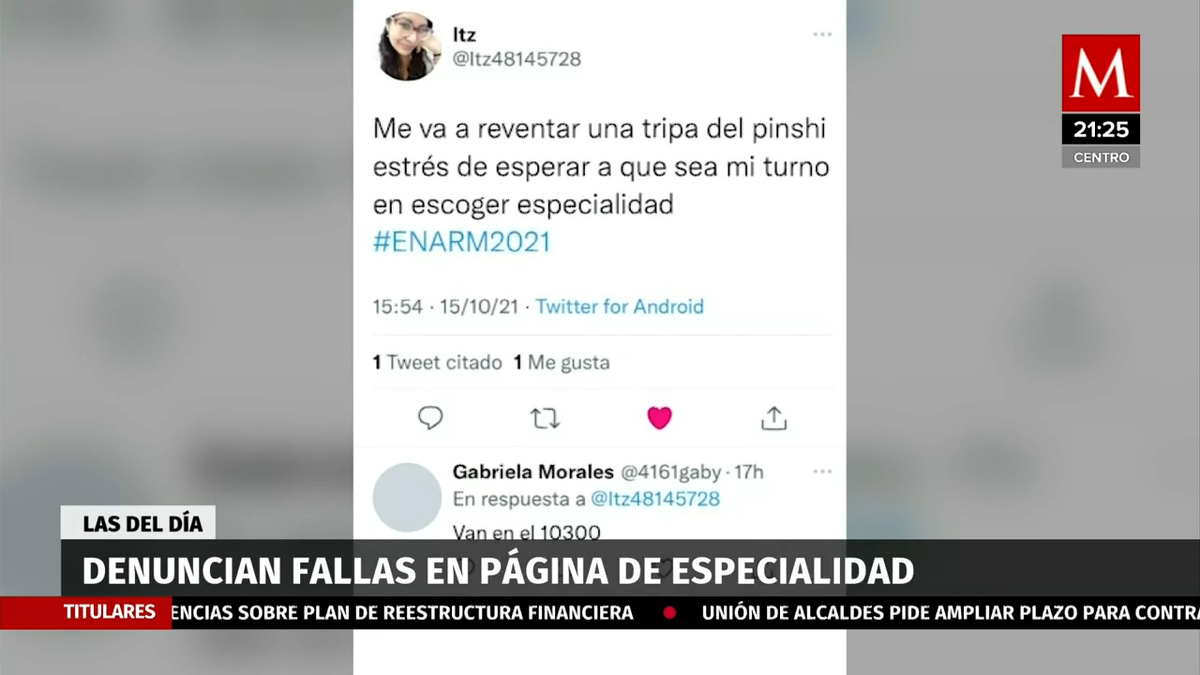 ENARM. Médicos acusan fallas para elegir especialidad