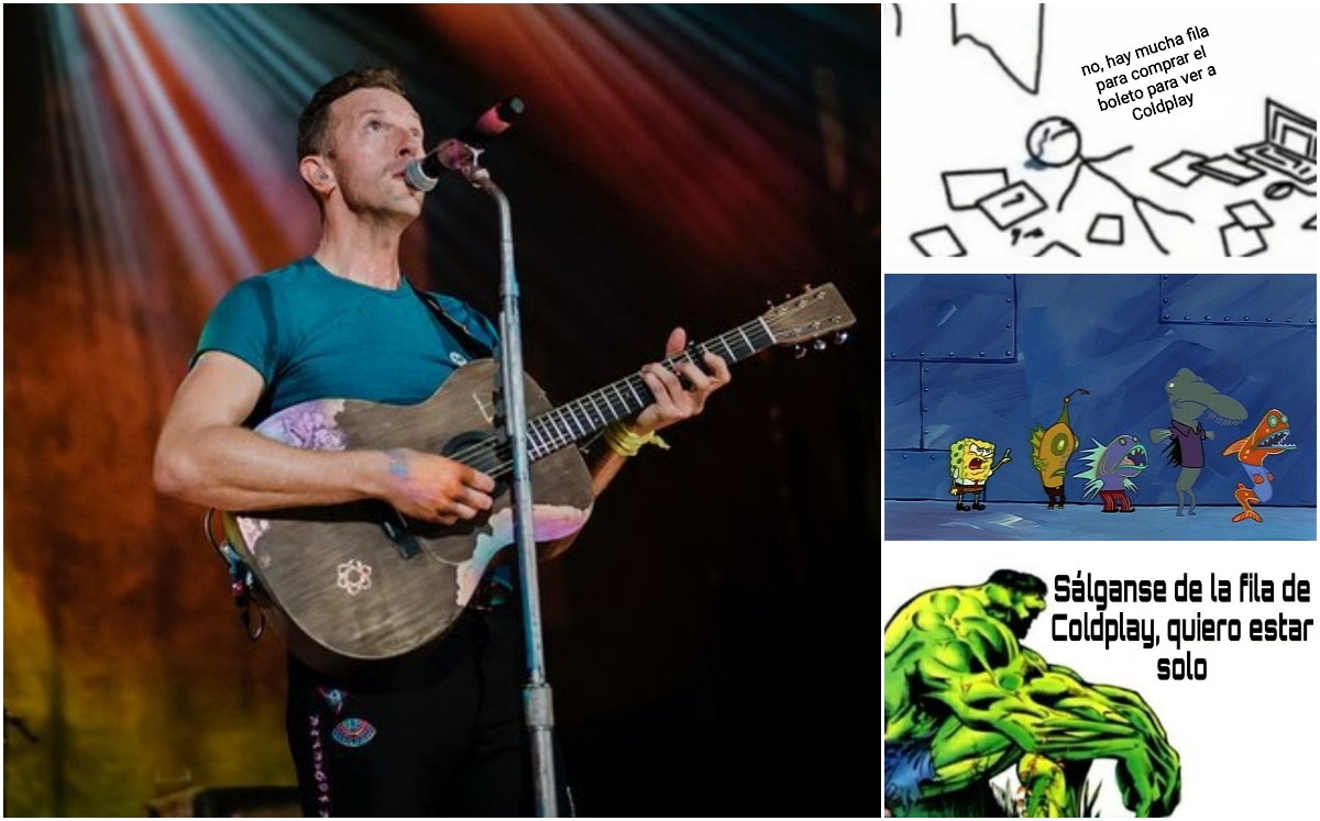 Fans de Coldplay hacen fila virtual para compara boletos (Especial).