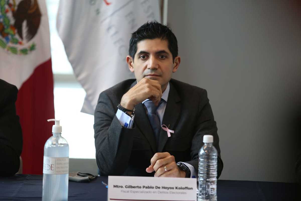 Fiscal Gilberto de Hoyos Koloffon. Foto: Jorge López.