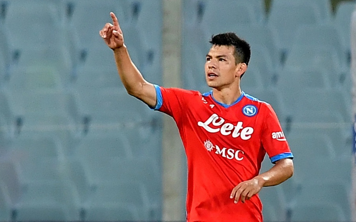 Hirving Lozano, jugador del Napoli (Reuters)