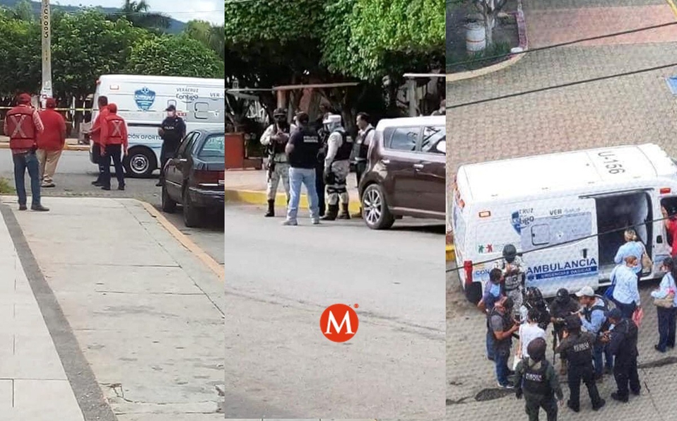 Ladrones toman rehenes durante robo a banco en Cerro Azul, Veracruz